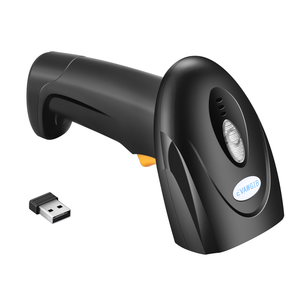 ESCANER DE CODIGO DE BARRAS INALÁMBRICA 2D USB EV-B208