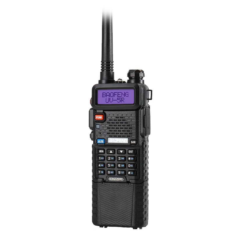 BAOFENG RADIO DE DOS VIAS CON BATERIA EXTENDIDA UV-5R 8W