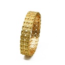 Pulsera bañada en oro B-03