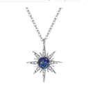 COLLAR DE ESTRELLA DZ-147 PLATINO