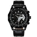 CALENDARIO SUPERFICIE NEGRO LUMINOSA IMPERMEABLE [CINTURÓN DE ACERO] 134