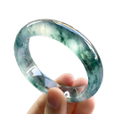 Un cargamento de hielo ceroso jade jadeíta verde oscuro