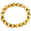 Pulsera Brasileña Rubio Natural  7MM
