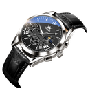 Reloj OLEVS 2876 cuero negro libro negro macho