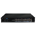 UTEPO SWITCH POE 16 PUERTOS 10/100 + 2 PUERTOS GIGABIT UTP1218-PSB150