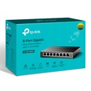 TP-LINK SWITCH POE GIGABIT 4+4 PUERTOS (4 POE+) TL-SG108PE