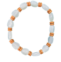 PULSERA JADE BLANCO Cada jade 5-6mm