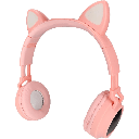AUDIFONOS BLUETOOTH CON DISEÑO DE GATO (SIN CAJA)(SIN ACCESORIOS)(REMATE)