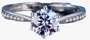 ANILLO DE 1 KILATE PARA BODA
