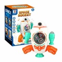 COHETE ESPACIAL CON MUSICA  (JUGUETE)