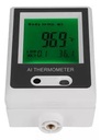 MEDIDOR DE TEMPERATURA, TERMÓMETRO AUTOMÁTICO USB MONTADO EN LA PARED CON VOZ TECNOLOGÍA AVANZADA