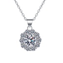 COLLAR DE CIRCON 2 KILATES DZ-136