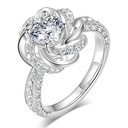 ANILLO DE  CARBON DIAMANTE PARA COMRPOMISO Y BODA 2 KILATE   NJZ-159