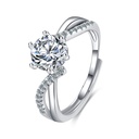 ANILLO DE DISEÑO CRUZA PARA BODA Y COMPROMISO DE 1 KILATE171