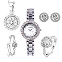 KIT diamante reloj británico plata cielo estrellado