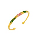 pulsera hoja de loto---medio abierto