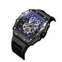 CALENDARIO IMPERMEABLE LUMINOSO TONNEAU 808 RELOJ NEGRO